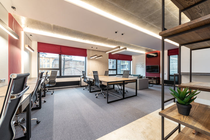 Interior of an office in London