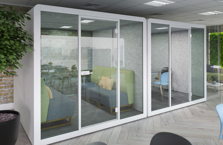 privacy booths for office meeting spaces