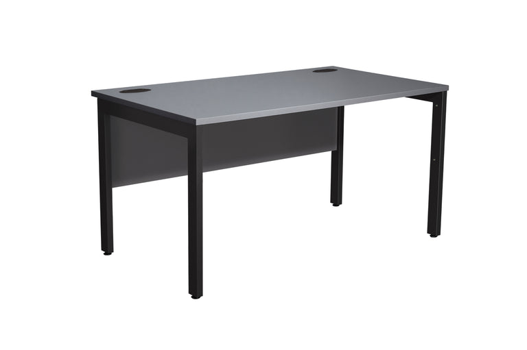 Bench Desk Single With Modesty Panel Graphite MW