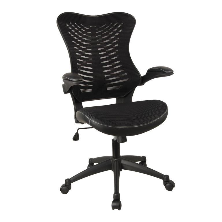 Pulse II Executive Medium Back Mesh Chair with AIRFLOW Fabric on the Seat ET
