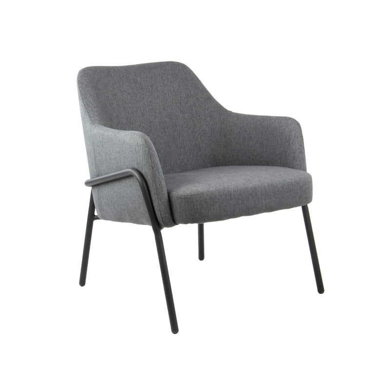 grey office lounge or brakeout room chair