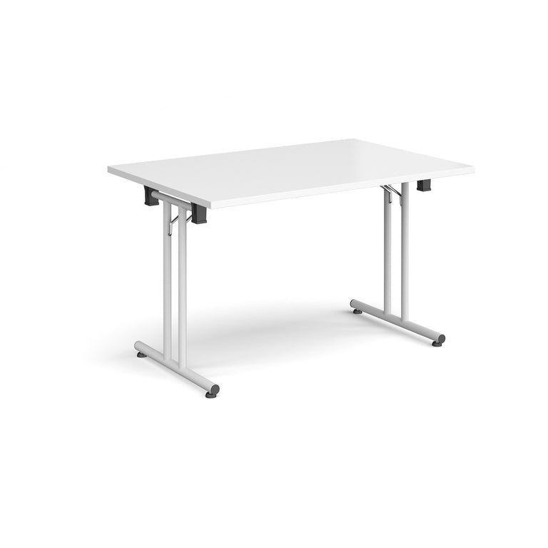 office furniture; white folding table 