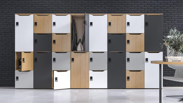 modern office lockers