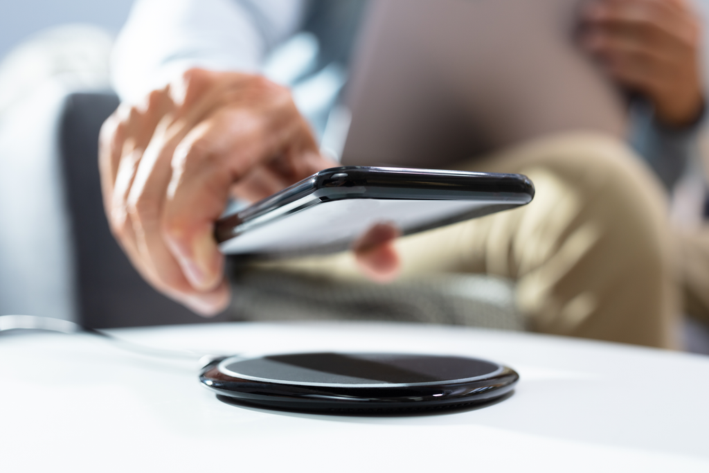 The Future is Here: Office Desks with Wireless Charging