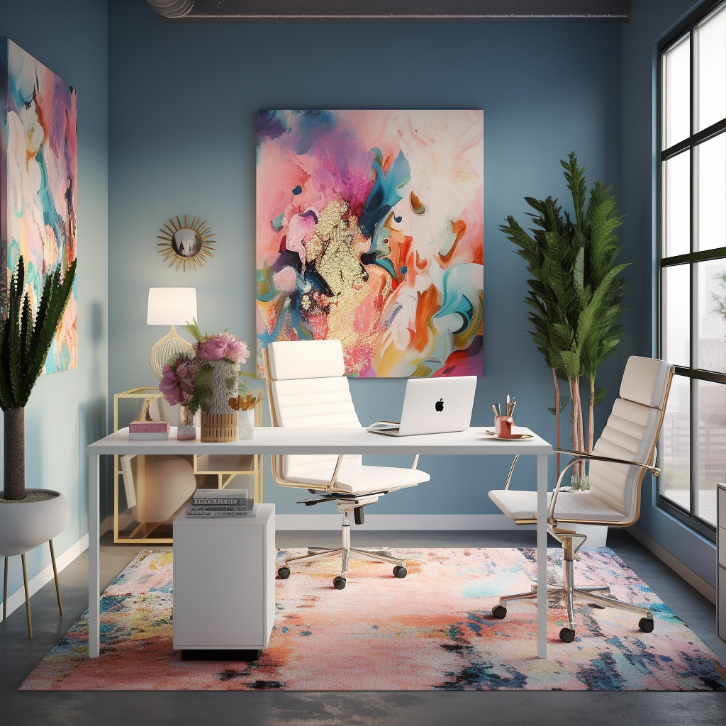 Styling Ideas for White Office Furniture