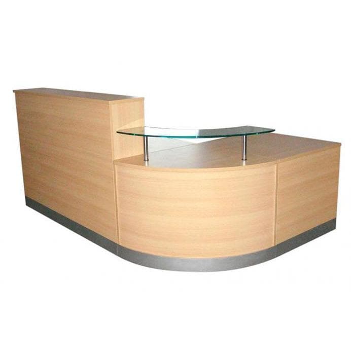 L Shaped Reception Counter MW