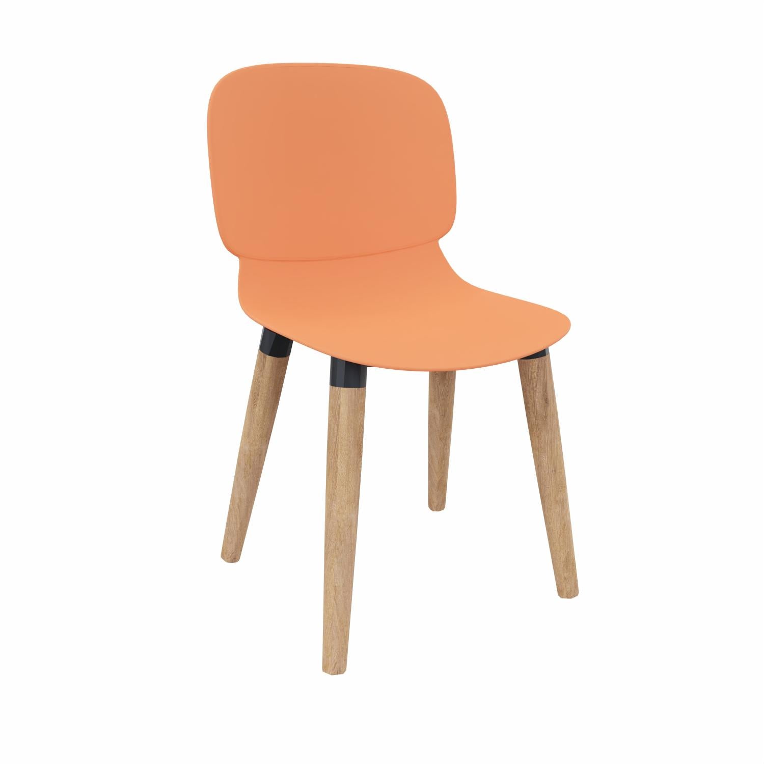 LORCA II wooden legged chair (sold in 2s)