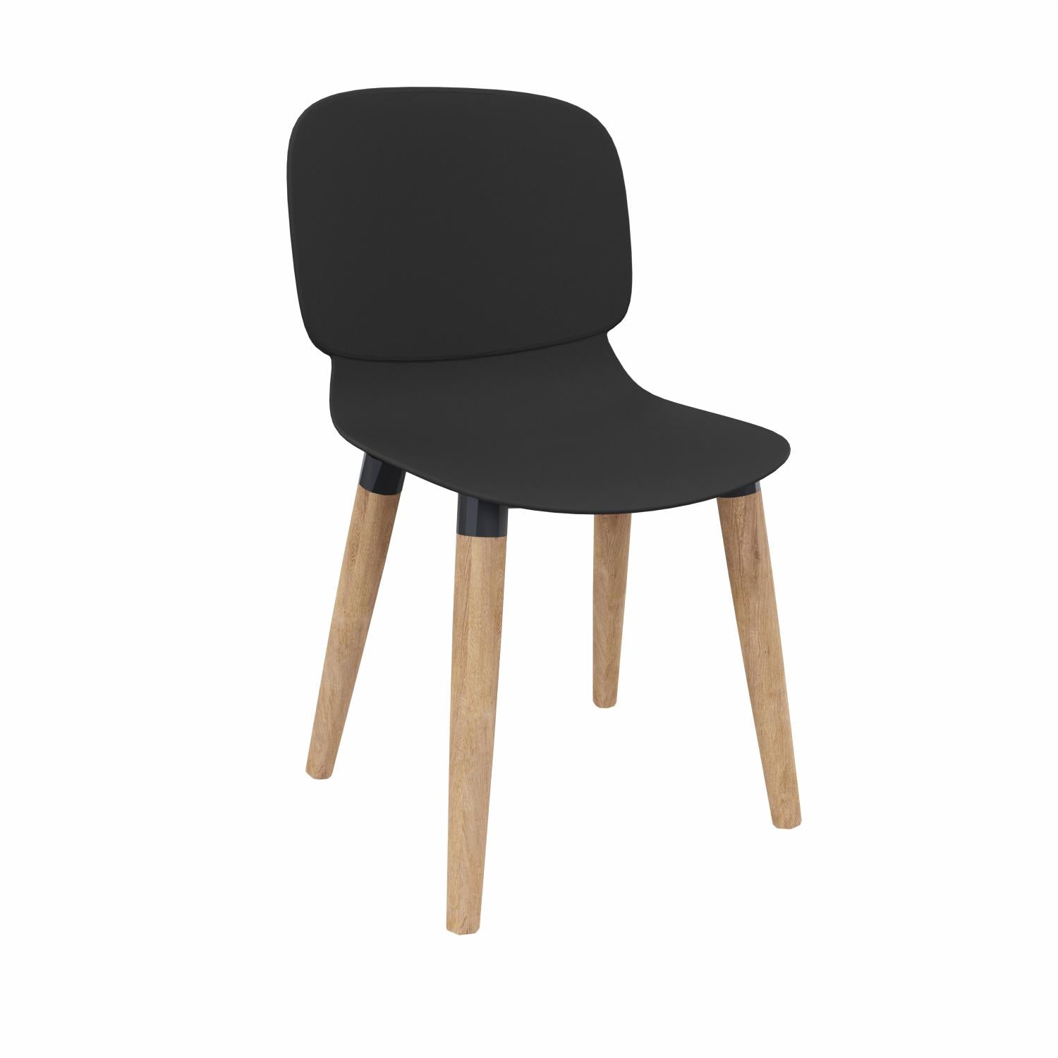 LORCA II wooden legged chair (sold in 2s)