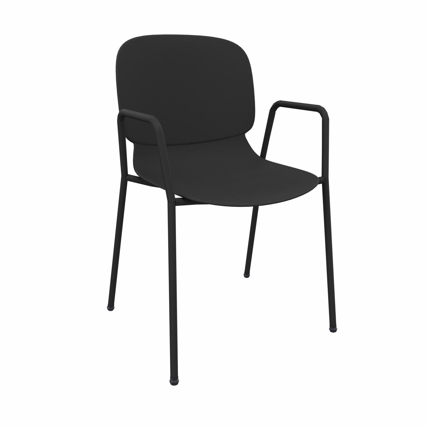 LORCA VI 4 legged chair with armrest (sold in 2s)