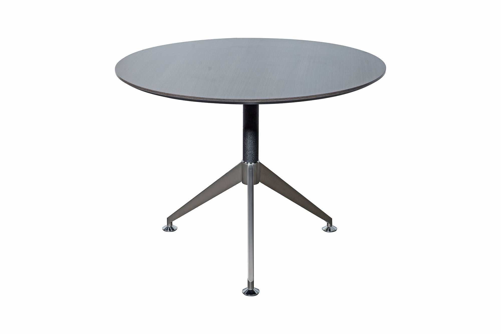 Air 1.0m Diameter Circular Table with Tri-Legged Base - Anthracite