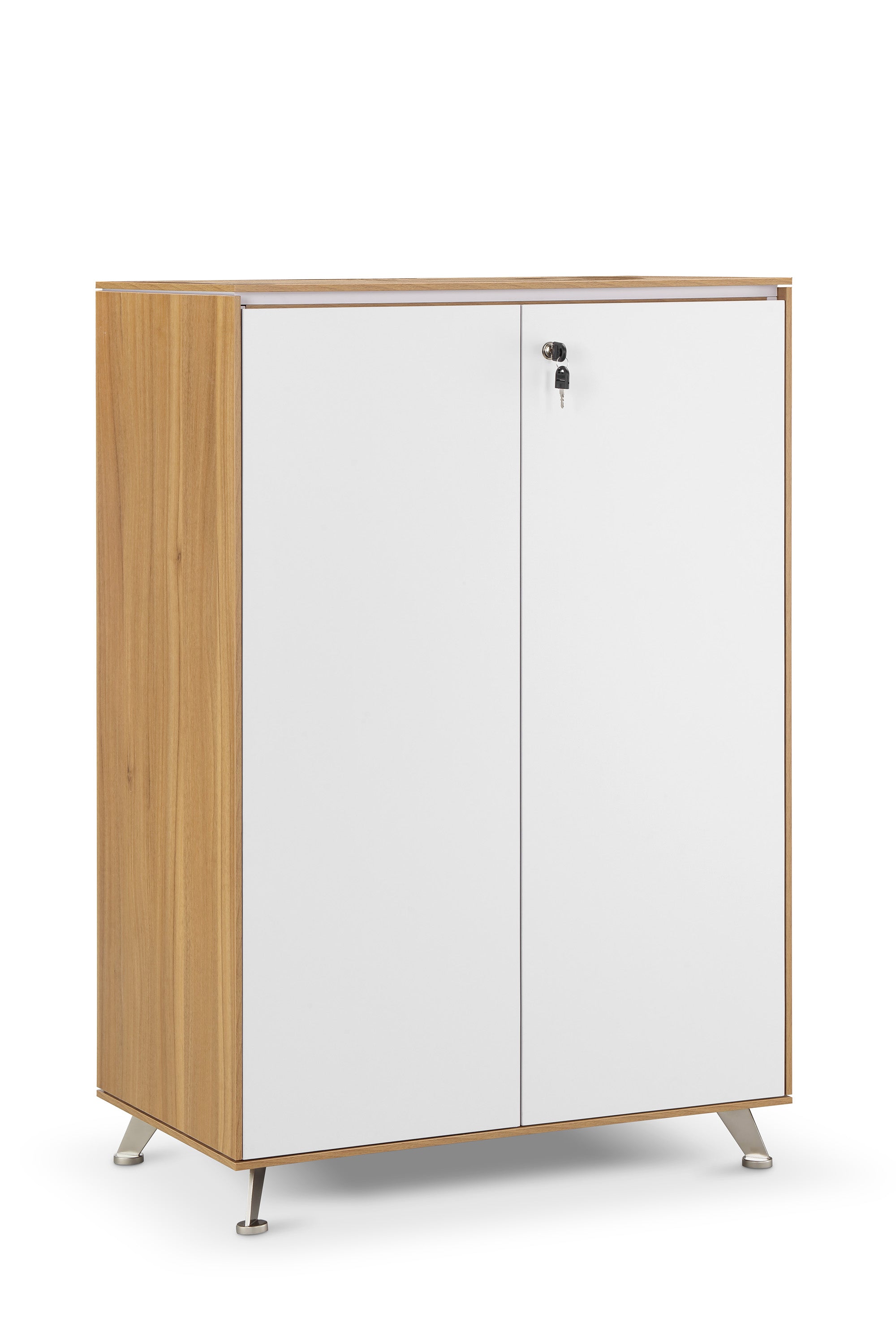 Air 1.2m Cupboard with Two Adjustable Shelves - American Black Walnut