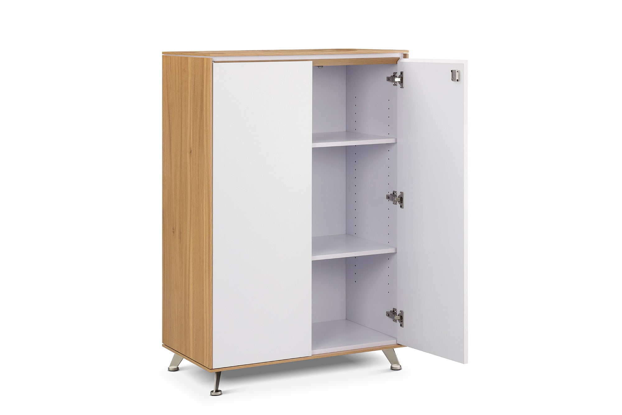 Air 1.2m Cupboard with Two Adjustable Shelves - American Black Walnut