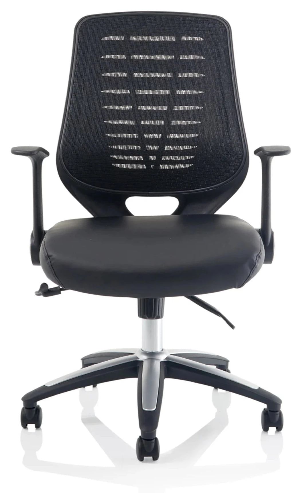Relay Task Operator Chair Leather Seat DY