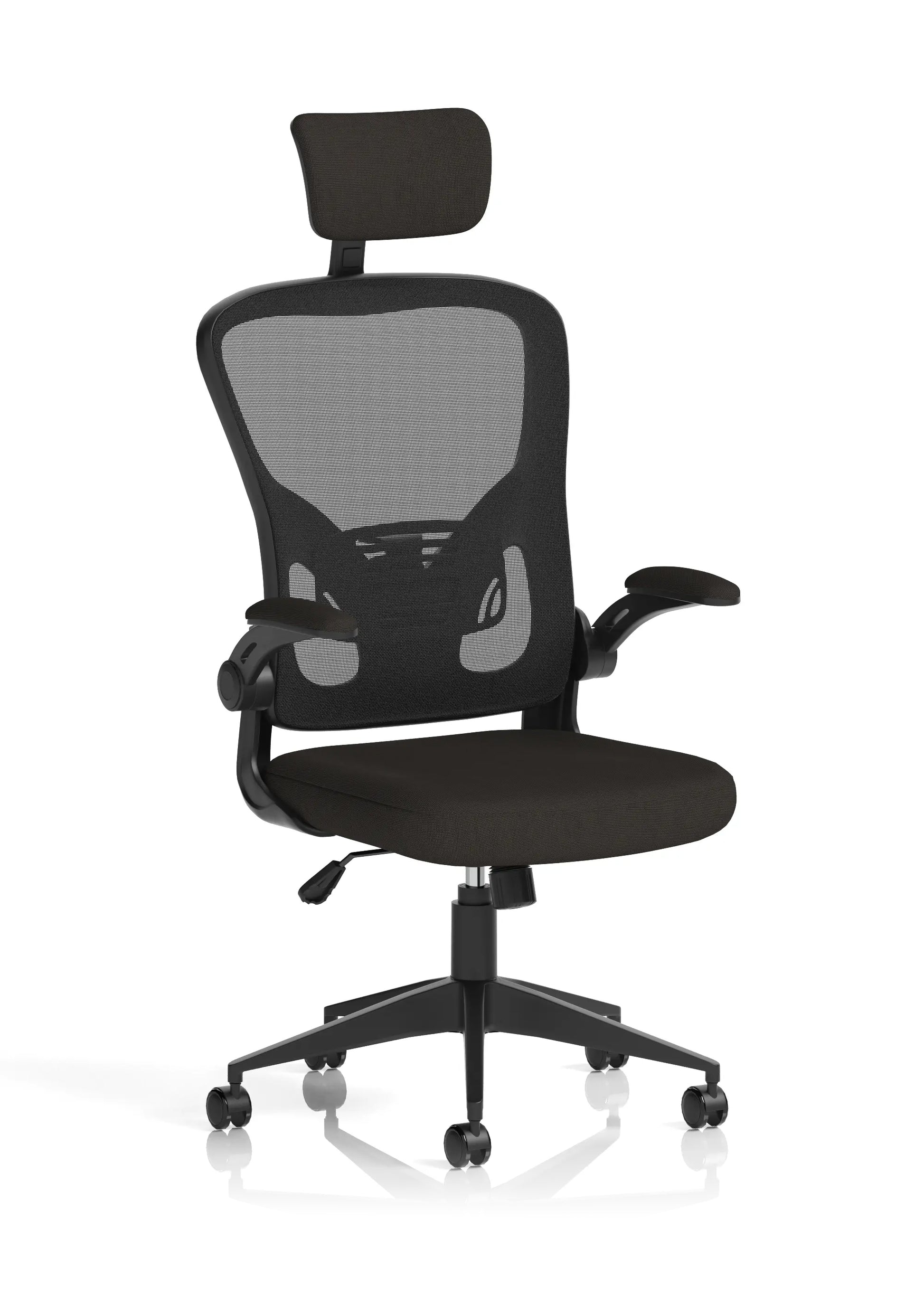 Ace Executive Mesh Chair With Folding Arms DY