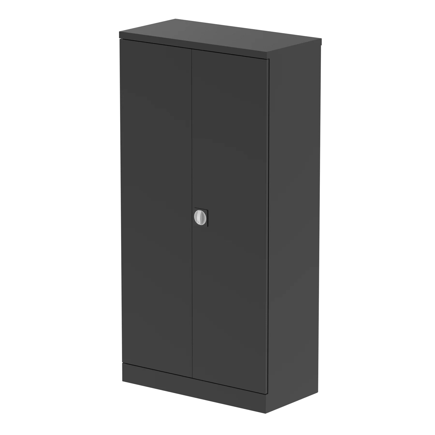 Qube Stationery 2-Door Cupboard With Shelves - 2 Sizes and 3 Colours Available
