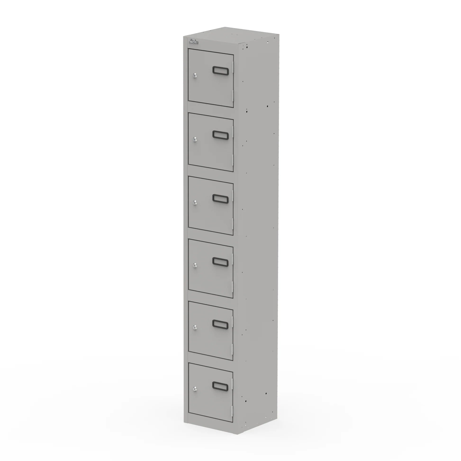 Qube Locker 1800mm High in Grey - 1/2/4/6 Doors Available
