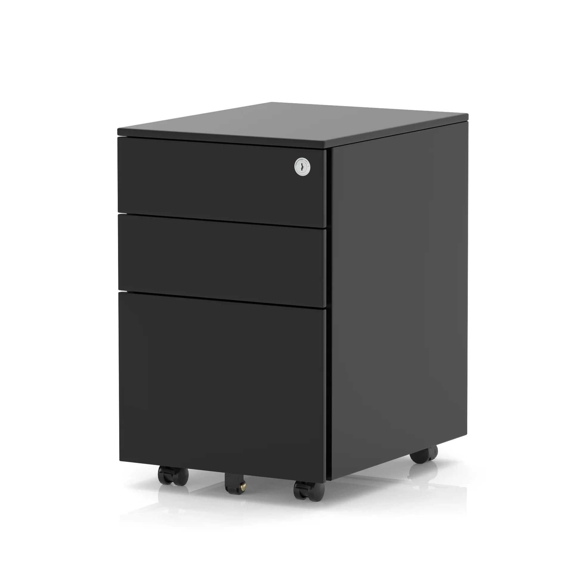 Base Mobile Steel Pedestal 3 Drawer - Multiple Colours Available