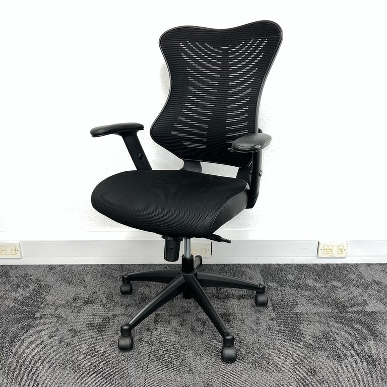 Spine High Back Black Mesh Operator Chair - Cancelled Order