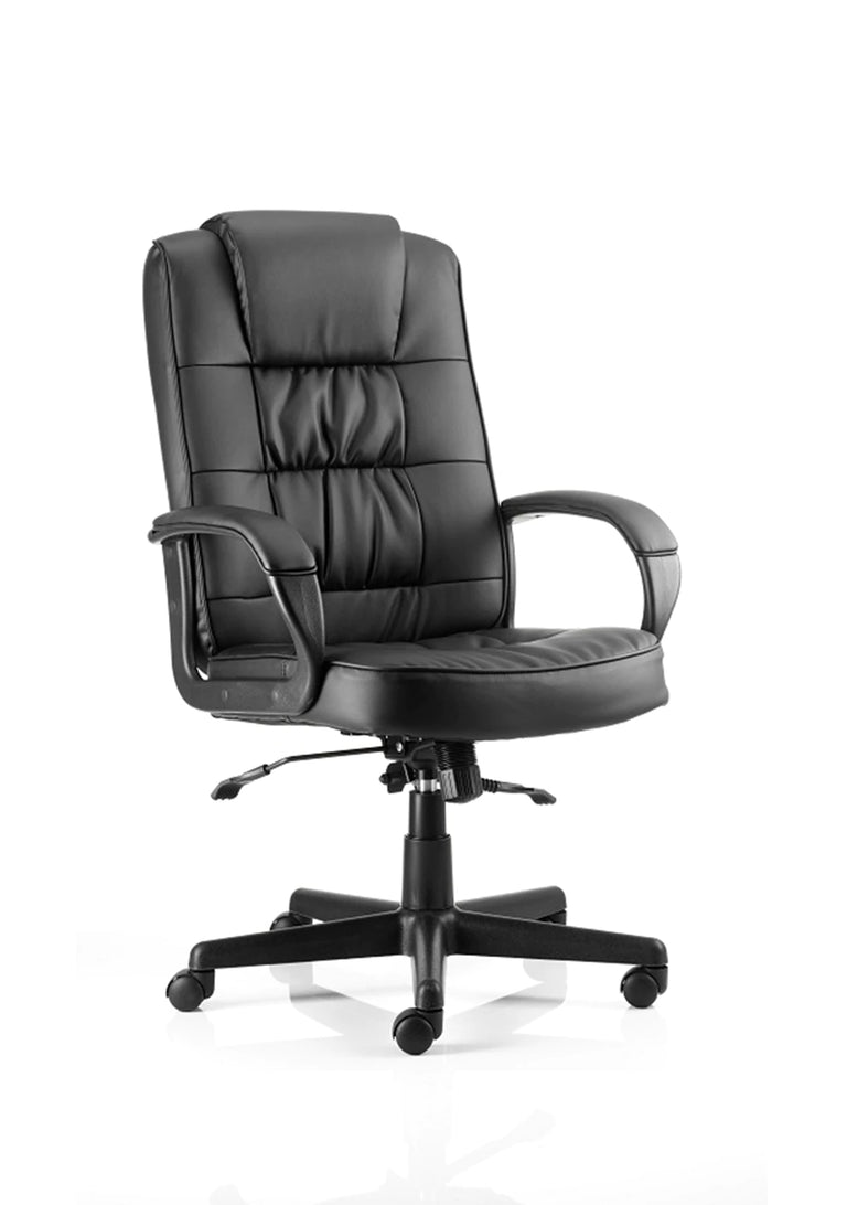 executive leather chair with arms 