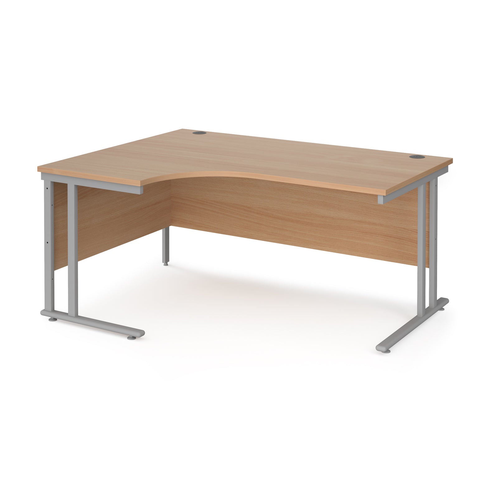 Left Hand Cantilever Radial Workstation DM – A1 Office Furniture