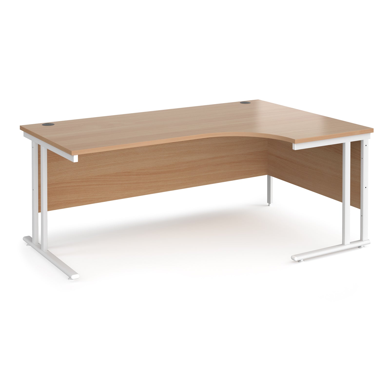Right Hand Cantilever Radial Workstation DM – A1 Office Furniture