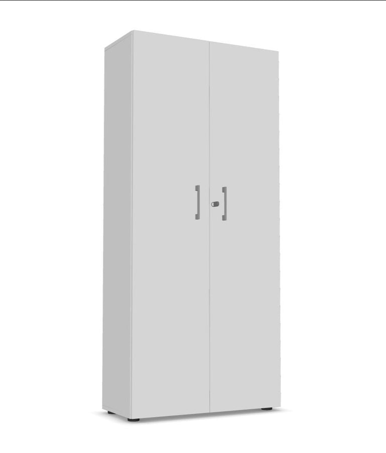 NB White Storage Cupboard